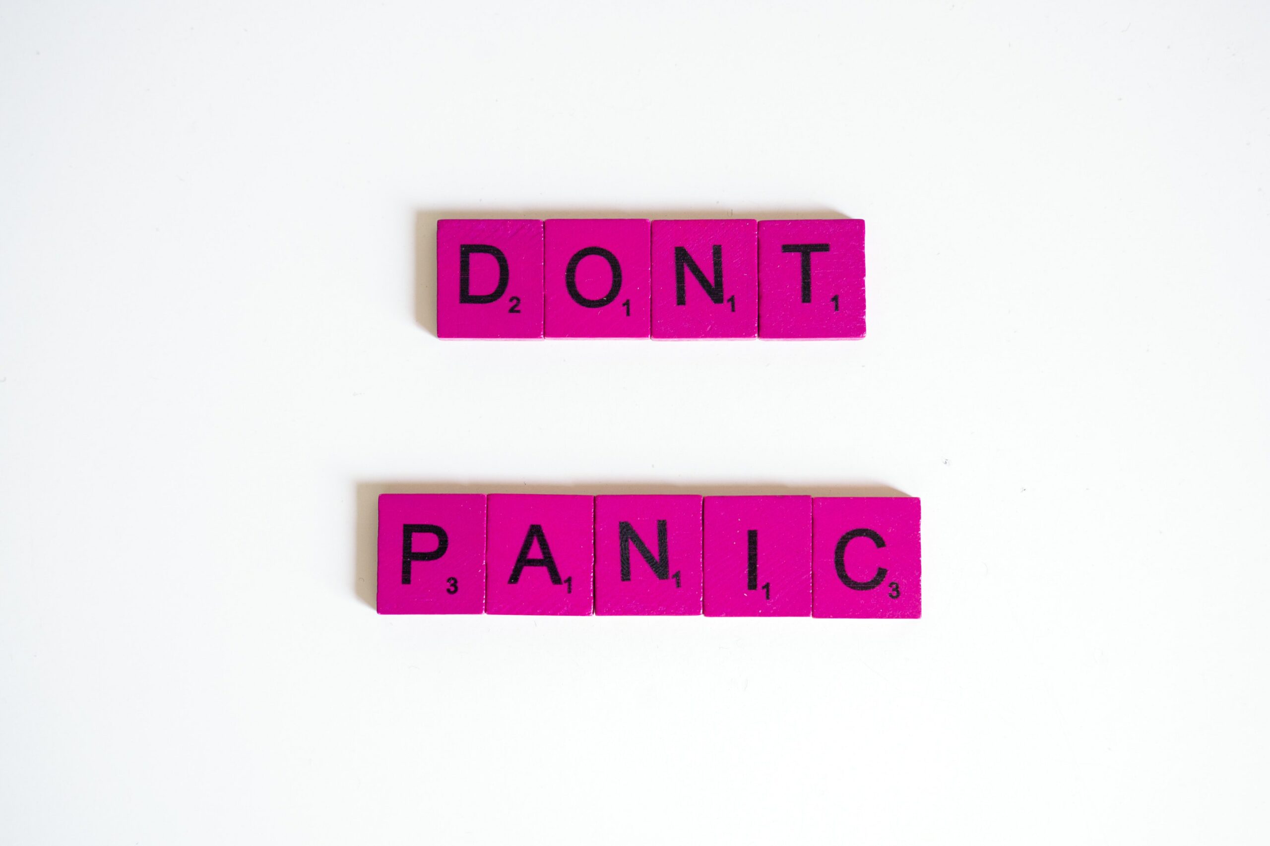 #9/23 It’s never too late to panic